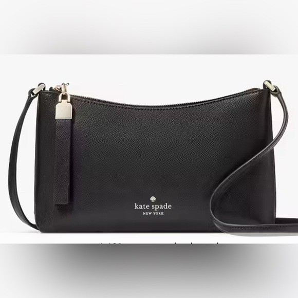 Sadie small black cross body bag - Kate Spade Outlet - Picture 1 of 1